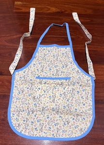 Floral Bunny Print Aprons