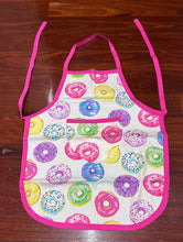 Load image into Gallery viewer, DONUT APRON 2-6 years PERSONALISE