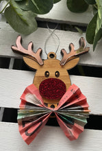 Load image into Gallery viewer, RUDOLPH BOW MONEY HOLDER