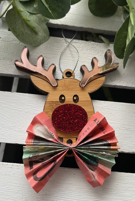 RUDOLPH BOW MONEY HOLDER