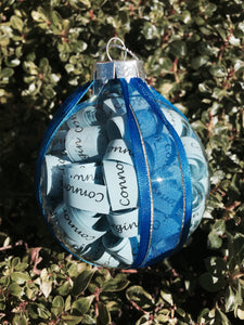 PERSONALISED CHRISTMAS BAUBLE