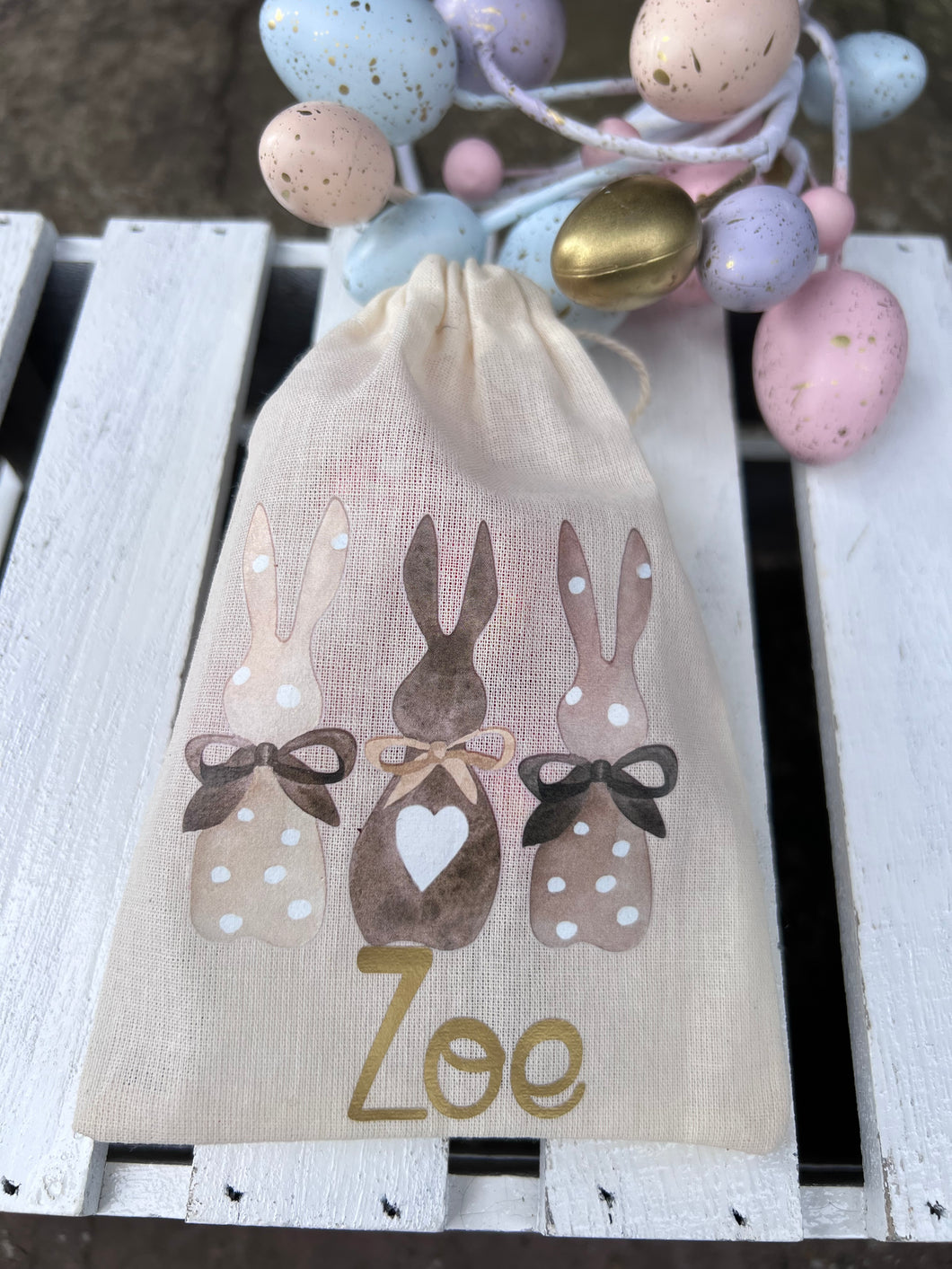 BUNNY CALICO BAG