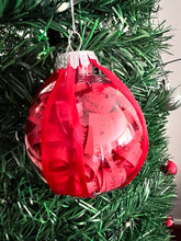 Load image into Gallery viewer, PERSONALISED CHRISTMAS BAUBLE