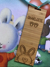 Load image into Gallery viewer, BAMBOO BUNNY BOOKMARK