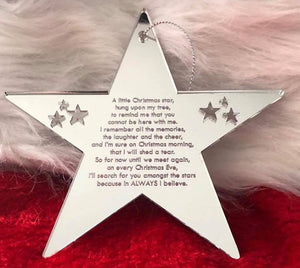 CHRISTMAS MEMORY STAR