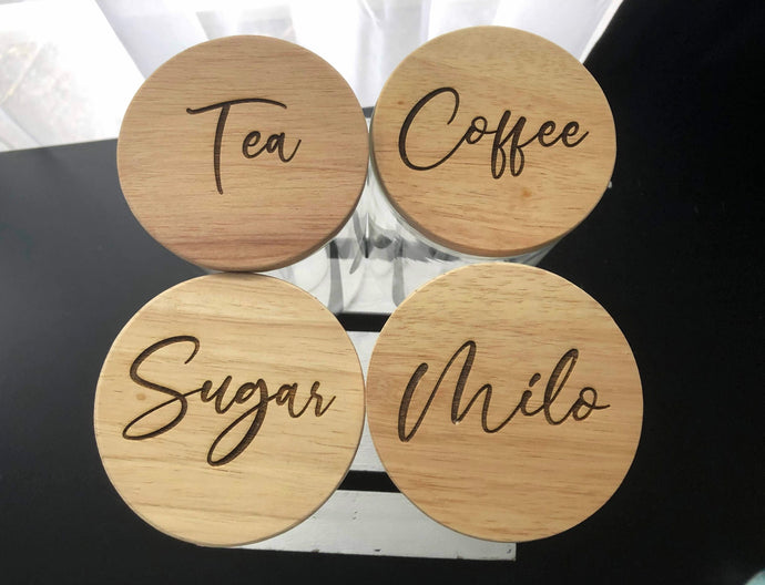 TEA, SUGAR , MILO, SUGAR - 700 ml JARS