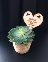 Load image into Gallery viewer, HEART TEACHER PLANTER STICK