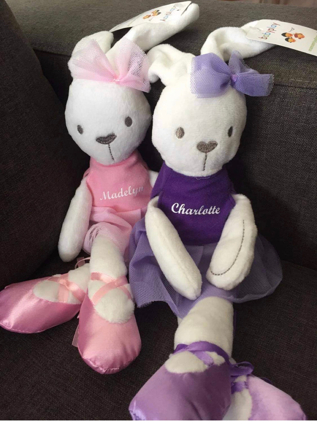 PLUSH BUNNY -PERSONALISED