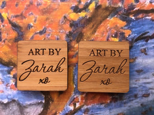 PERSONALISED ART MAGNET