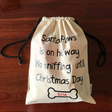 Load image into Gallery viewer, CHRISTMAS DOG TREAT BAG ONLY