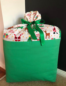 DELUXE LARGE SANTA SACK - CHRISTMAS TREE !