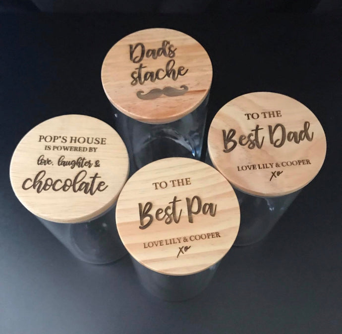 FATHERS DAY TREAT JARS