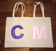 Load image into Gallery viewer, INITIAL CALICO PERSONALISED BAG