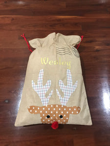 SANTA OR REINDEER SACK