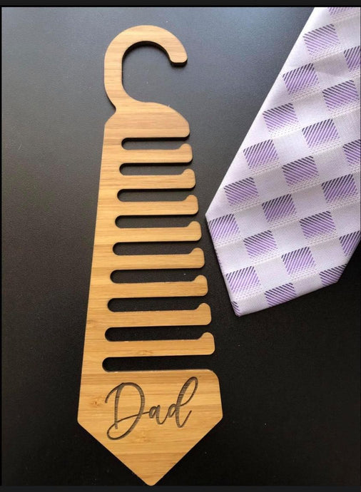 DAD TIE HANGER /RACK