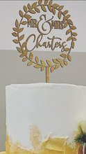 Load image into Gallery viewer, WEDDING COUPLE CAKE TOPPER