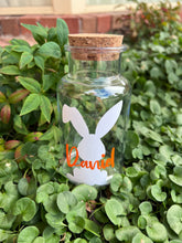 Load image into Gallery viewer, PERSONALISED BUNNY JAR (plastic )