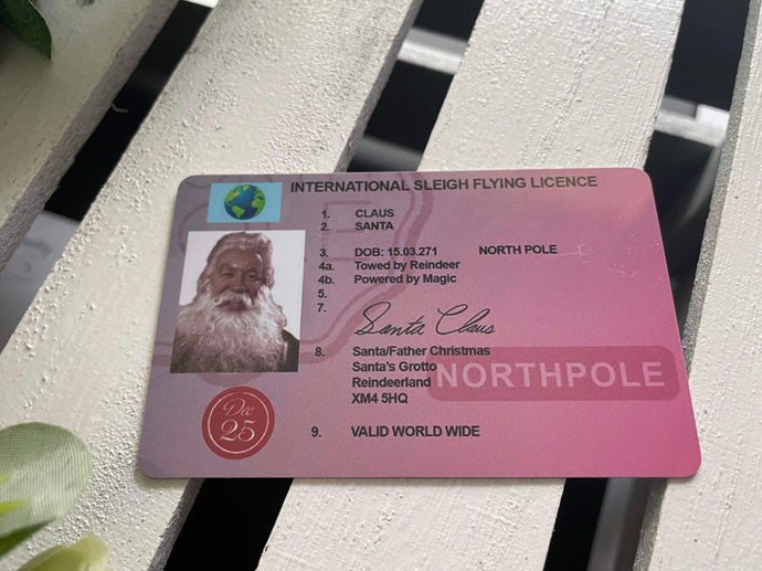 SANTA SLEIGH LICENCE