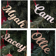 Load image into Gallery viewer, CHRISTMAS  TREE NAMES