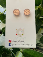 Load image into Gallery viewer, BASKETBALL EARRINGS