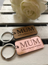 Load image into Gallery viewer, MOTHERS DAY KEYRING