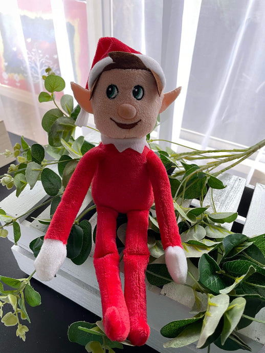 SOFT PLUSH ELF PERSONALISED