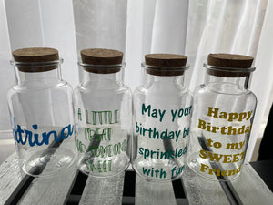 GIFT JARS (Plastic )