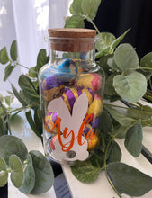 Load image into Gallery viewer, PERSONALISED BUNNY JAR (plastic )