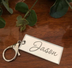 PERSONALISED KEYRINGS